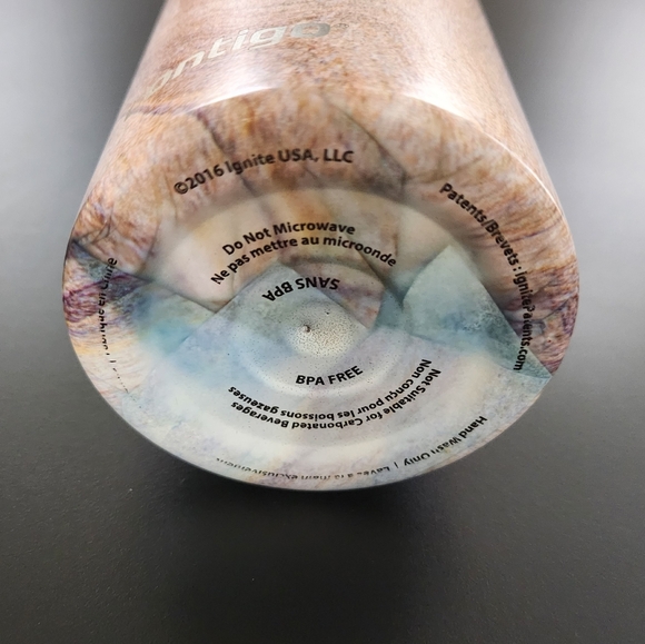 Contigo Matterhorn Water Bottle Thermalock Insulation Stainless Steel 16oz EUC - Picture 6 of 9